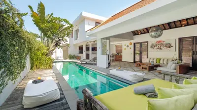 an image of a villa with a swimming pool at Ku Estate by Villa Finder in Seminyak
