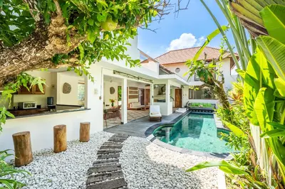 an image of a villa with a swimming pool at Villa Ku Tama by Villa Finder in Seminyak