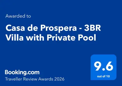 a screenshot of the csa de proctera villa with private pool at Casa de Prospera - 3BR Villa with Private Pool in Nusa Dua