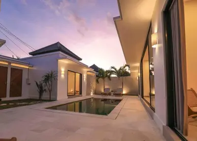 an image of a swimming pool in a house at Villa Efire-3 bedroom with pool in Seminyak