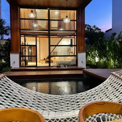 Stylish Tropical Villa 2 Br