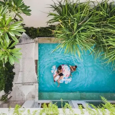 Luxury 2 BR Villa with Private Pool & Bathtub