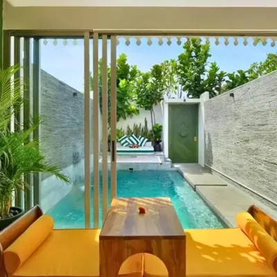Romantic 1BR Private Pool Villa