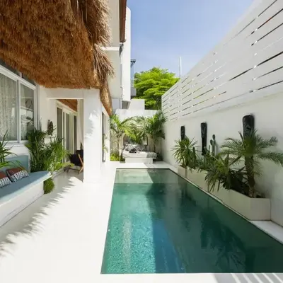 Villa Karibu Canggu-2BR with pool & rooftop