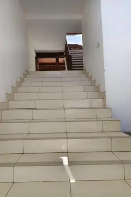 a set of stairs in a building with at Kusuma Homestay Kerobokan in Kerobokan