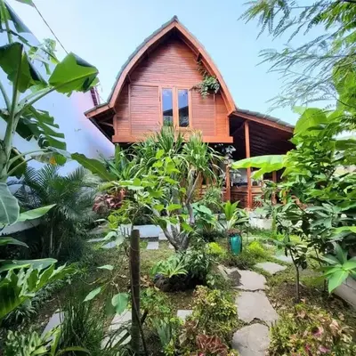 2BR Abelle garden lumbung house