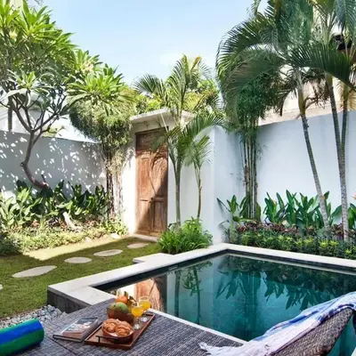 AMAZING 1 BR Villa Private Pool walk to beach