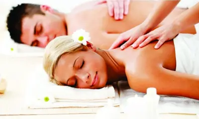 two women getting a massage at a spa at 2BR Villa Central Seminyak,50 m walk to the beach in Seminyak