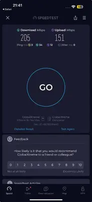 a screenshot of the go button in theitcher app at Room in Guest House near Kuta Beach Bali in Pesanggaran