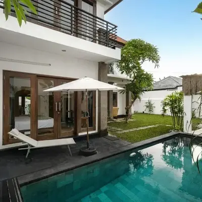 Villa Zambrud Sanur Elegant Tropical Villa with Private Pool & Garden and Garage