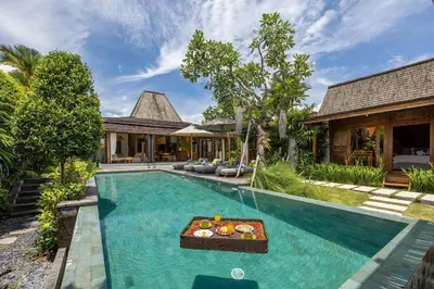 an image of a swimming pool in a villa at Villa Sebelah by Optimum Bali Villas in Seminyak