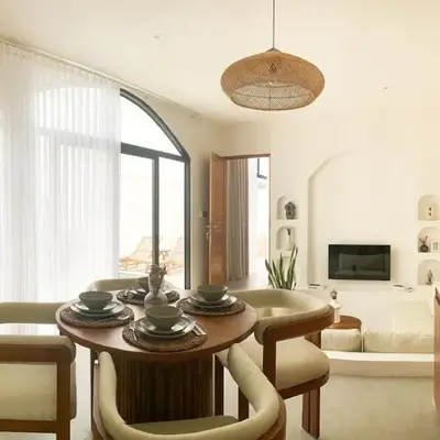 Cozy and Chic Villa with Private Pool at Balangan