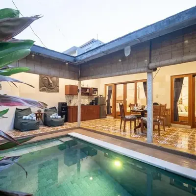 Villa Gema Asri - Boho Chic Oasis in Central Petitenget
