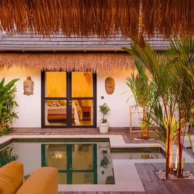 Tropical 2BR Pool Villa near Seminyak & Canggu