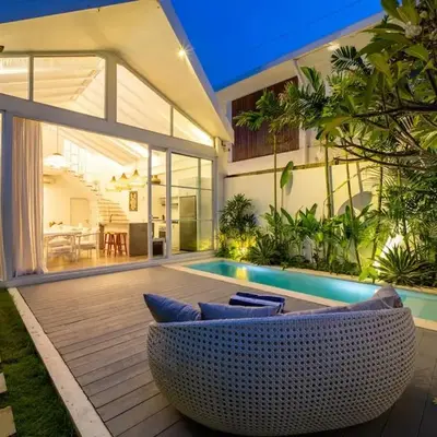Luxury 2BR Dharma Villa 5 Private Pool in Canggu
