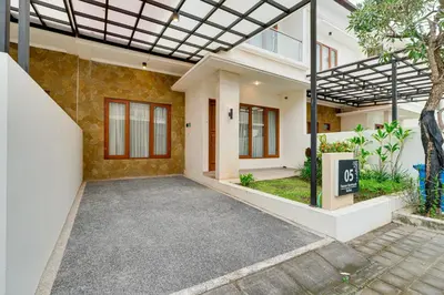 an image of a house with a glass roof at Cozy 2BR Villa Taman Seminyak Suite 05 in Seminyak Bali in Seminyak