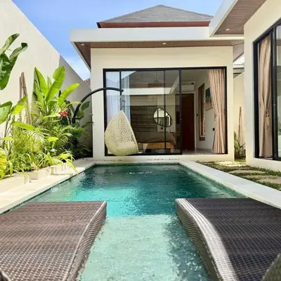 House of Rakiki Legian - 2BR Private Pool Villa in Central Legian close to Beach