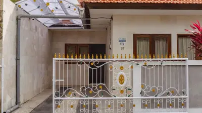 a gate in front of a house at 2 Bedroom Villa with Private Pool & Kitchen in Jimbaran
