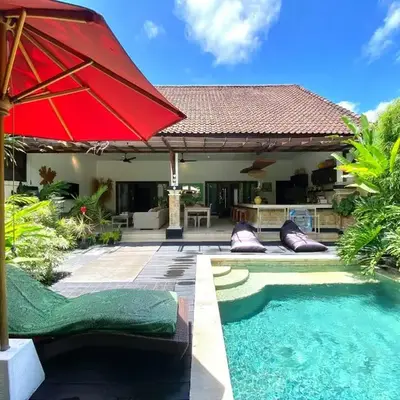 Superb Location! Modern 2BR Seminyak Oasis with Pool & Garden