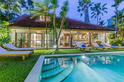 an image of a villa with a swimming pool at Villa Kundalini in Seminyak