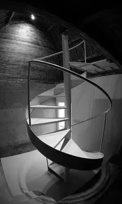 a spiral staircase in a building with a stair case at PROMO! Private Vacation Rentals Villa, 2 Pools,4 Bedrooms,4 Bathrooms, Bali Seminyak in Seminyak