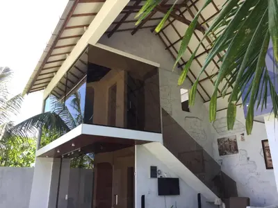 a house with a modern design at Villa Dea in Nusa Dua