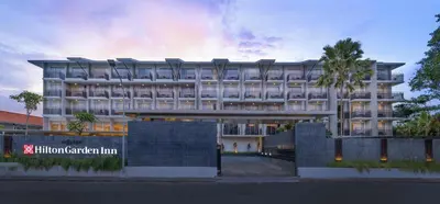 a rendering of a hotel with a building at Hilton Garden Inn Bali Nusa Dua in Nusa Dua