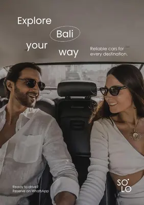 a man and a woman sitting in a car at La Mira Villa Seminyak by Ini Vie Hospitality in Seminyak
