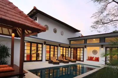 an image of a house with a swimming pool at Destiny Villas and Residence in Seminyak