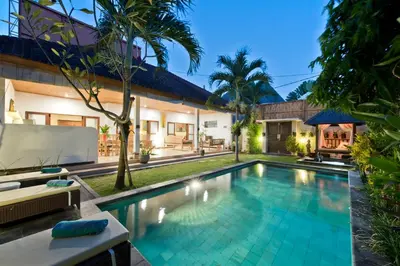 an image of a villa with a swimming pool at Villa Star in Seminyak