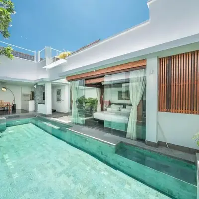 Villa Tykhe - Modern Balinese 4BR Pool Villa in Central Seminyak