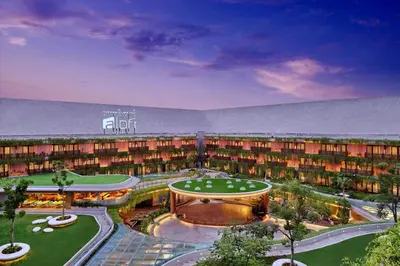 a rendering of a hotel with a resort at Aloft Bali Kuta at Beachwalk in Kuta